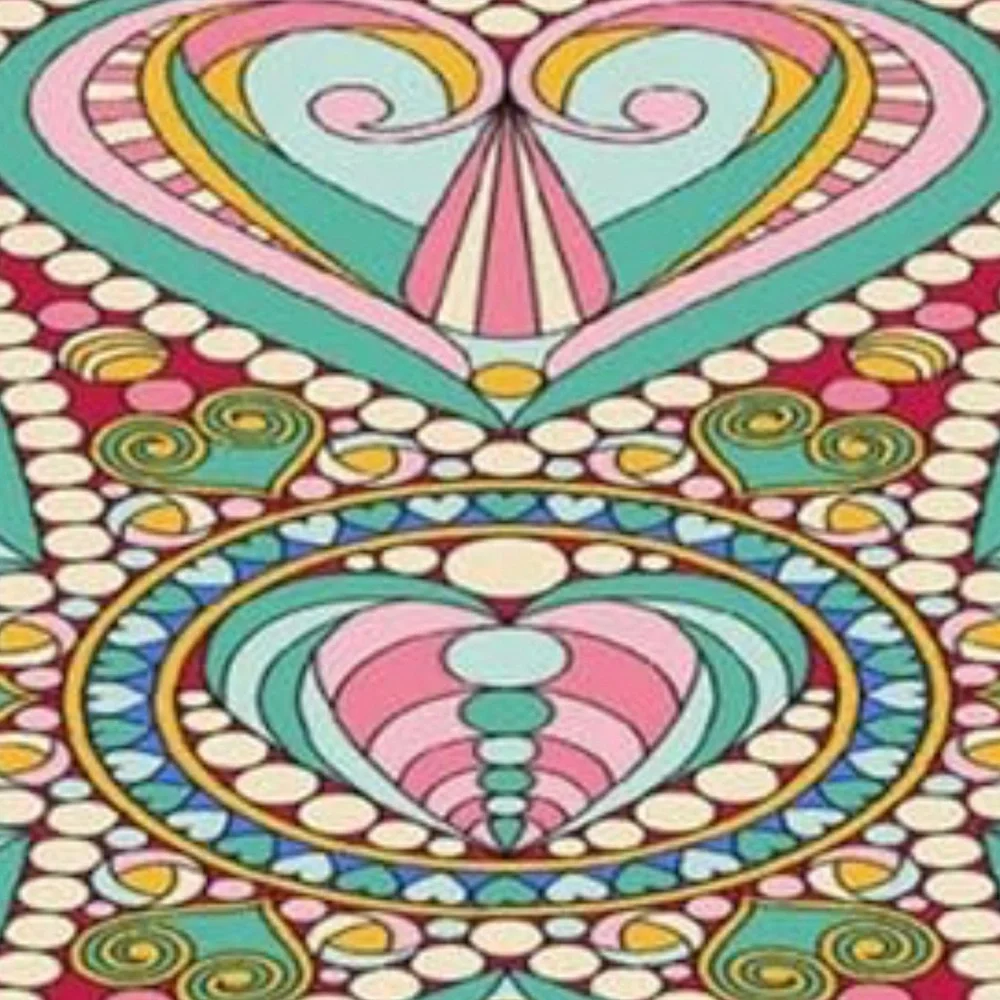 New Mod polyester table cover or ottoman cover fits 40-44”